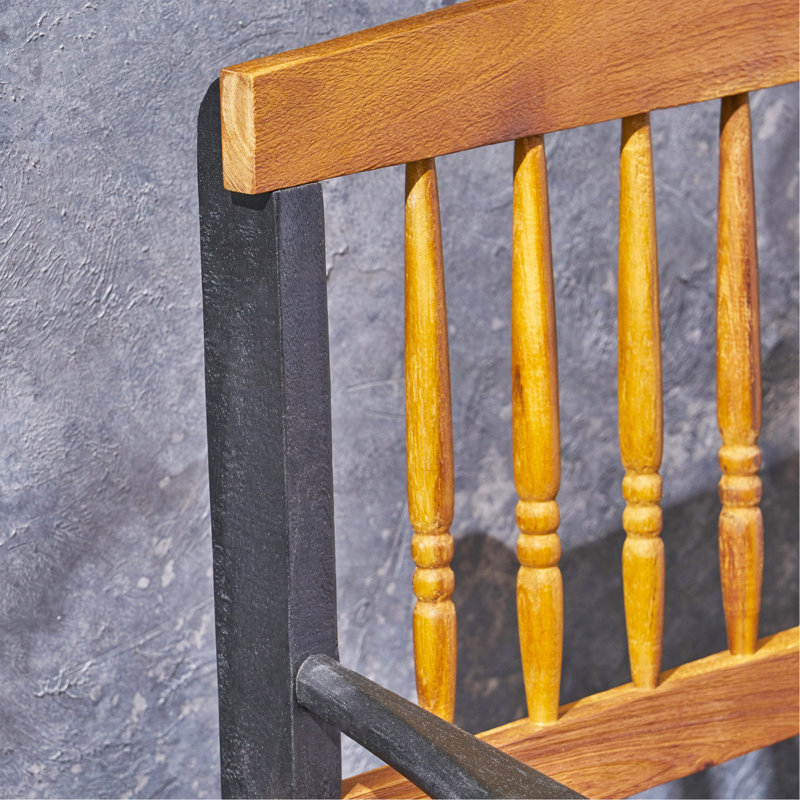 IMPERIAL BENCH, Teak+ Black