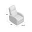 Fauteuil inclinable manuel standard de 25,5 po de largeur Josselyne-1504060847