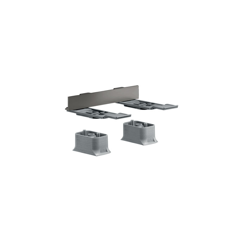 AXOR Universal Softsquare Adapter Set, Satin Black