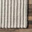 Tapis contemporain à rayures dorées Dorene-87461539