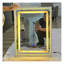 Petit miroir de coiffeuse 16 po x 21 po à DEL avec contrôle tactile - Commode tricolore et luminosité réglable