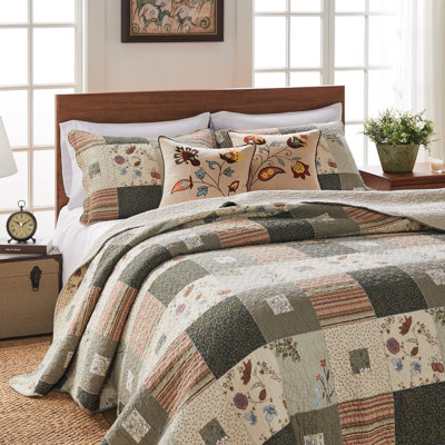 Greenland Home Fasihons Multicolor 5-Piece King Size Bonus Set, 105x95 Inch