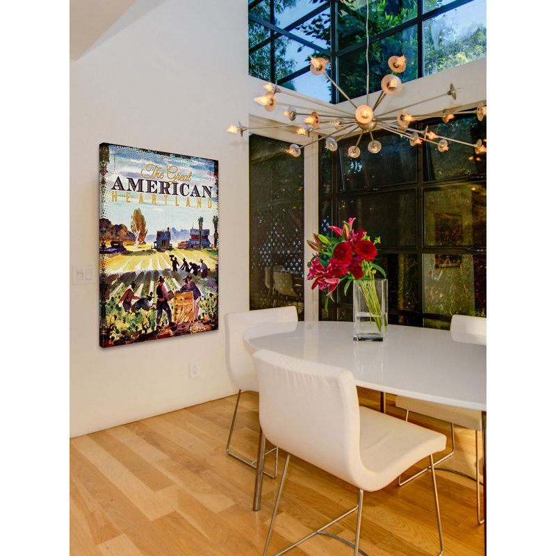 Farm Veggies - Wrapped Canvas Print, 91 cm H x 61 cm W
