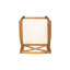 Bois - Splendide dossier croisé, coussins d'eau, 45,68 po de hauteur, assemblage, de 2, dossier, eau, H extérieur-1770904935