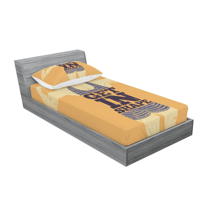 Microfiber Sheet Set, Twin XL Sheet Set + Fitted Sheet + 1 Pillowcase
