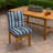 ARDEN Plush Modern Tufted Polyfill Dining Chair Cushion, Set of 2, 21 x 40