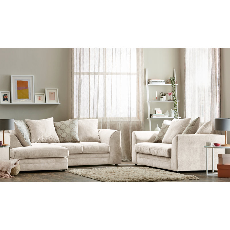 Arabella 2 - Piece Living Room Set, Brown, Left Hand
