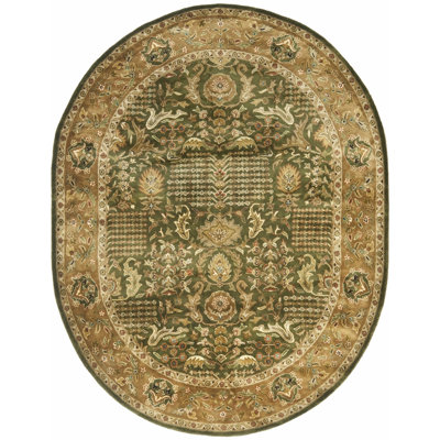 Alger Hand Tufted Wool Oriental Rug