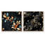 Harlow - Ensemble de 2 collages carrés abstraits-101847439-101847440