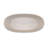 55'' Solid Surface Freestanding Soaking Bathtub In Beige, Resin Stone Material, Overflow And Pop - Up Drain, Hard, Spacious For One Bather, Ergonomic Curve Relaxation, Smooth Finish, Easy To Clean