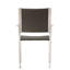 Chaises d'extérieur grises avec cadres en aluminium -, Weather, Modern for Patio
