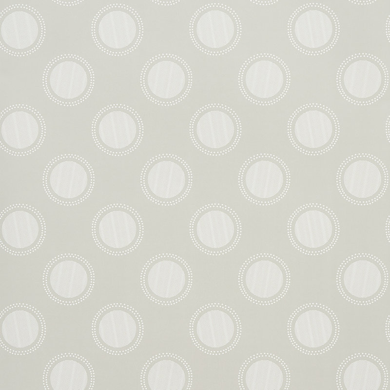 Schumacher x Neisha Crosland Watermark Wallpaper, Powder Gray