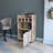 Macadamia 1-Door Bar Cart-629752289