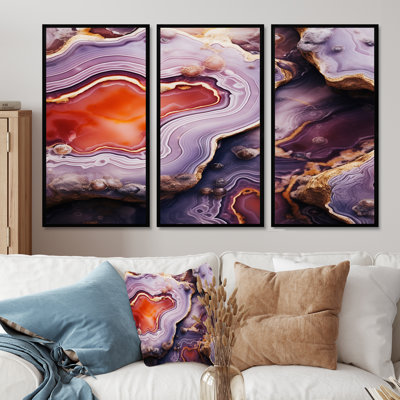 Karsyn - Ensemble d'art mural en marbre