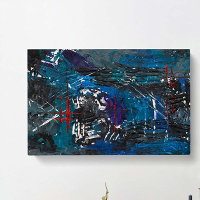 Abstract Art Painting Vol.97 by S.Johnson - Wrapped Canvas