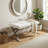 Broady Faux Leather Upholstered Bench