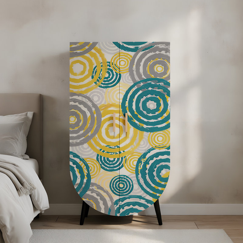 Household independent retro style wardrobe