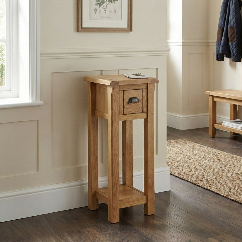 Racquel Plant Stand, Oak