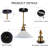 Modern Adjustable Semi Flush Mount Ceiling Light with Cone Shade-604332897