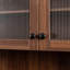 Armoire de rangement Farmhouse avec 4 portes, organisateurs de garde-manger pour la cuisine et la salle à manger-436615513
