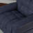 Velour Power Lift Chair In Lugano Indigo