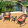 Bayou Breeze Baum Steel Outdoor Rocker Chair & Reviews | Wayfair