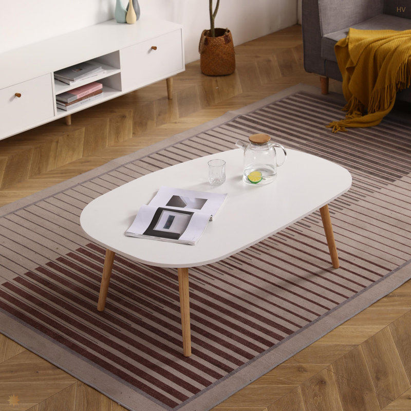 Table basse en forme d'arc