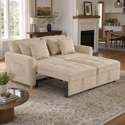 Borchert 2 Seater Fabric Sofa Bed