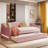 Taomi Upholstered Daybed with Light and Trundle-174515342-174515340