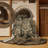 Machine Washable Art Deco Brown Area Rug-1698726201