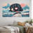 Traditional People Wall Decor on Metal