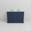 Meuble-lavabo double avec plateau en marbre de culture-1959090186