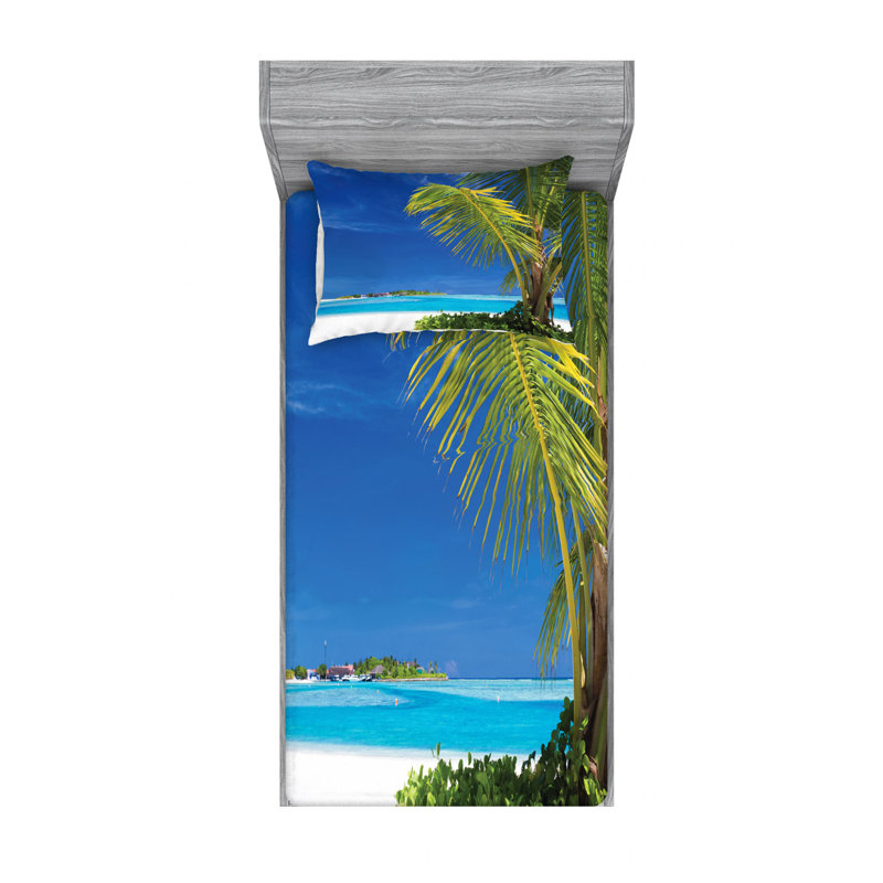 Microfiber Sheet Set, Twin XL Sheet Set with Fitted Sheet