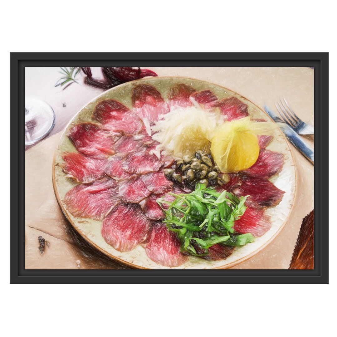 Gerahmtes Wandbild Carpaccio