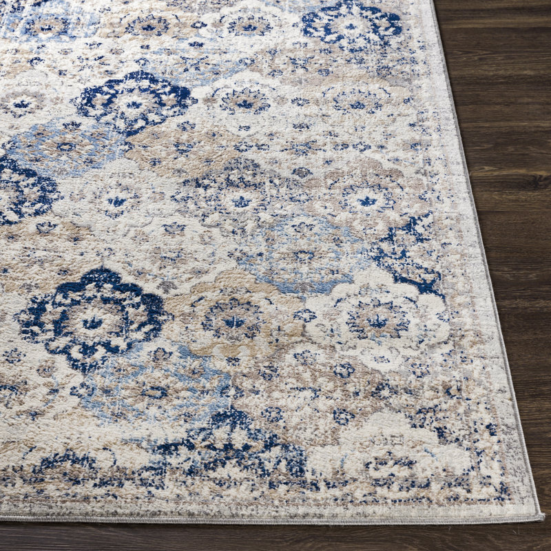 Dupras Oriental Indoor Rug, Rectangle 6'7" x 9'