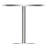 Round Modern Dinning Table 31.5 Inches Bistro Table Tulip Table With Faux Marble Top,Easy Assemble,Sturdy Metal Frame Diameter-346362853