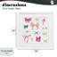 Colored Bows on Plaid, reproduction d'art encadrée sous verre, design par Lucille Price-1625990369-1625990375