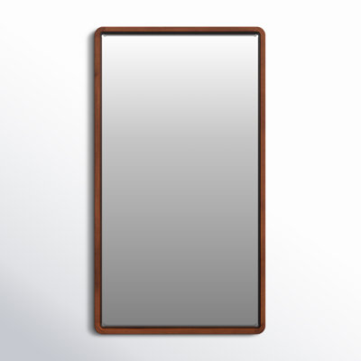 Branca Rectangle Wood Wall Mirror