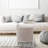 Pelluru 15.7" Wide Round Footstool Ottoman-1178659690
