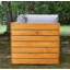Kolya 158 cm W Pine Solid Wood Patio Sofa with Cushions