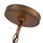 Ouellet 5-light 30in Antique Bronze Drum Chandelier