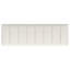 Banc rembourré capitonné Mira Vanilla Boucle