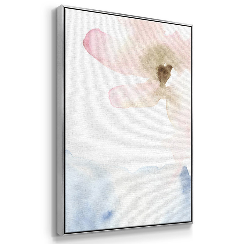Cherry Blossom I 3 pièces, H 24 po x l 48 po x P 2 po, Argent