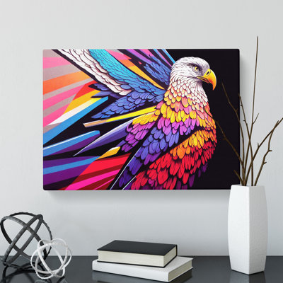 Colourful Eagle Bird Vol.4 - Wrapped Canvas