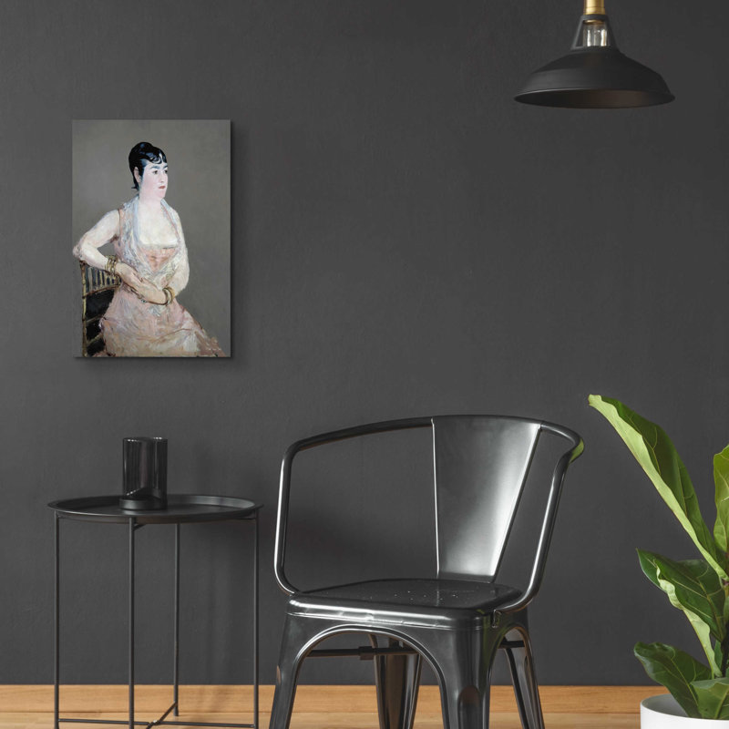 «Lady In Pink» par Stellar Design Studio, H 24 po x l 16 po x P 0,2 po