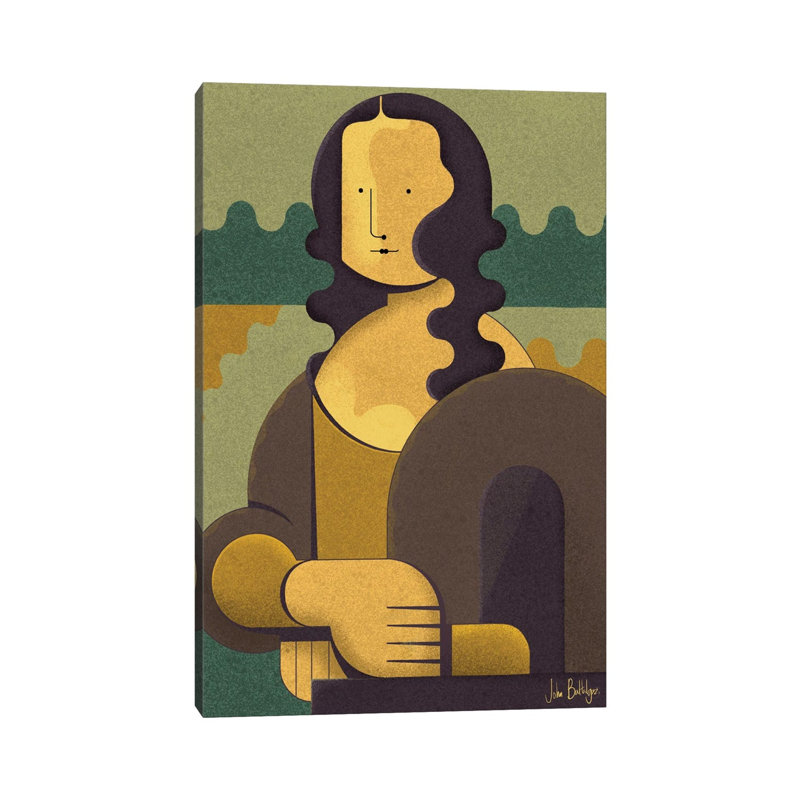 My Mona 1 Piece Wrapped Canvas Wall Art, 66.04 cm H x 45.72 cm W x 3.175 cm D