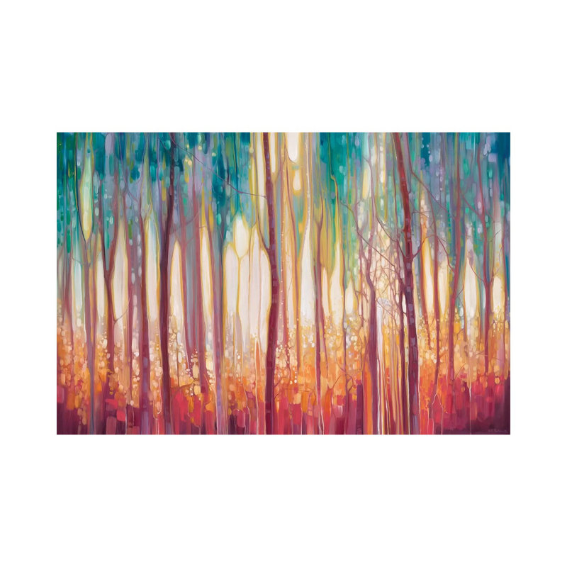 «Mythology» - reproduction d'art, H 26 po x l 40 po x 1,5 po, Toile tendue