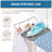 Metal Freestanding Adjustable Height Ironing Board,Multi-functional Iron Board with Ironing Mat
