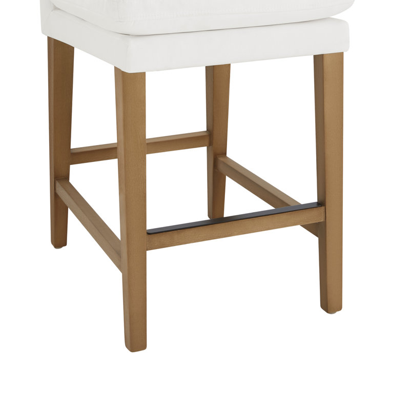 Brinley Upholstered Counter Stool, Prestige Pearl Tweed