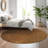 Premium Machine Washable Prisco Chocolate Rug-1579787008